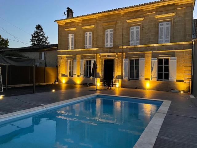 Maison De Maitre Gironde Saint-Philippe-dʼAiguille Exteriér fotografie
